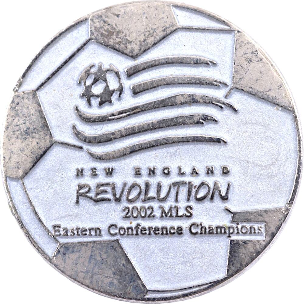 New England Revolution 2002 MLS Eastern Conference Champion Pins [Lot of 4] NEW